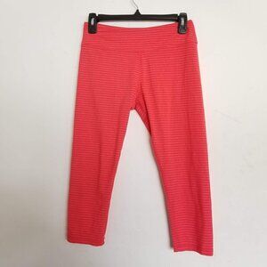 Kyodan Striped Capri Workout Active Pants Legging